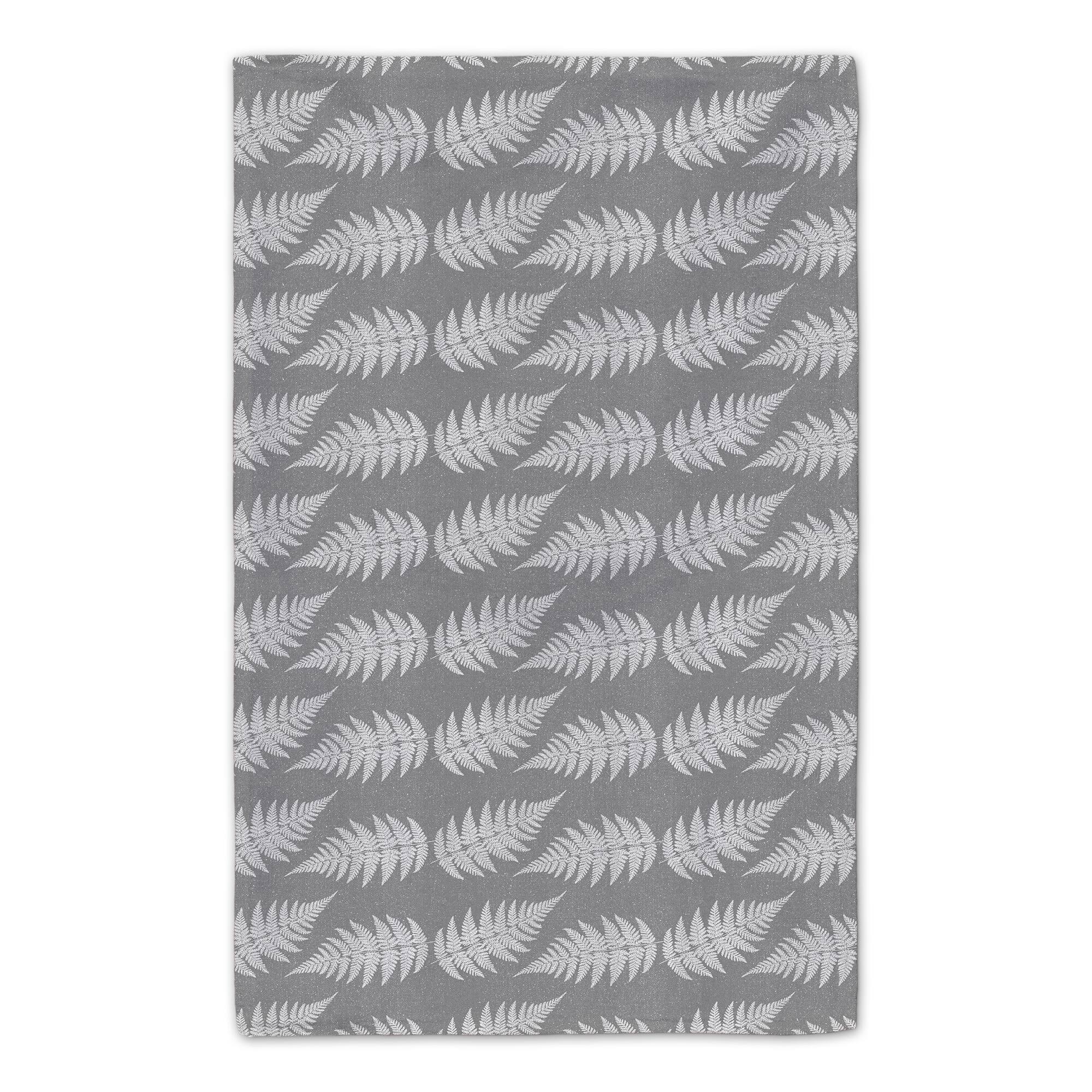 Neutral Fern 16" x 25" Tea Towel Set of 2